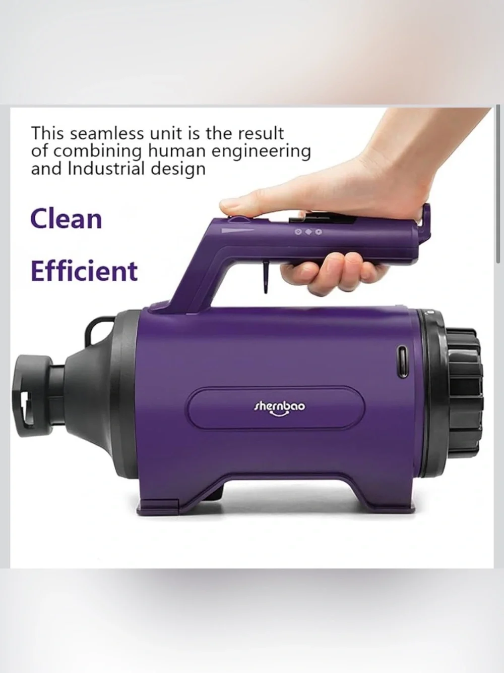 Dog Dryer High Velocity Professional Dog/Pet Grooming Force Hair Dryer/Blower - Picture 2 of 6